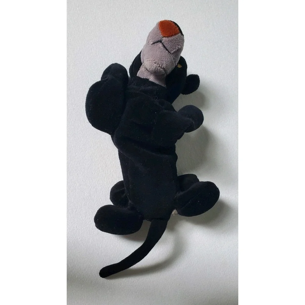 Vtg Disney Store Kovu Lion King 2 & Bagheera Jungle Book Mini Bean Bag Plush Lot